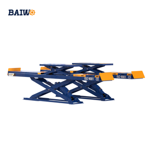 Bán nóng toàn bộ tăng xe bánh xe liên kết máy thủy lực cắt kéo xe nâng - Product Image 2