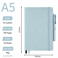 Carnet de notes quotidien OEM simple et flexible avec stylo, idéal pour la planification en classe – Fabrication robuste