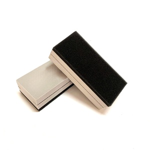 JoyDetail Applicateur de mousse de revêtement céramique et serviette en suède – Éponges applicatrices de cire et tampons de polissage - Product Image 1