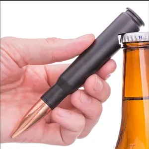 Opener Bottle Custom China Factory Supplier Wholesale Sublimation Beer Speed Metal Bullet Bottle Opener