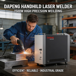 DA LASER Soudage Laser 1500W 2000W 3000W Portable 4-en-1 Refroidi par Air Découpeur Laser Nettoyeur Haute Vitesse Raycus - Product Image 1