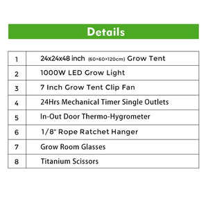 Marco de aluminio y plástico 1680D Cubierta de PVC Durable Growing Room <span class=keywords><strong>Growbox</strong></span> Grow Tent Kit Complete Mylar Outdoor Space - Product Image 3