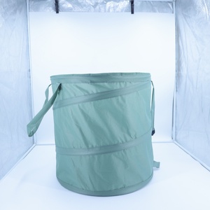 Sac à déchets de jardin grande capacité pour la collecte des feuilles et des débris du jardin, sac à feuilles vertes - Product Image 3