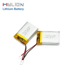 Mylion Nhà Máy 3.7V 7.4V Mini Lipo Pin Với Pcb, Lithium Polymer Pin 3.7V Tế Bào Lipo Tai Nghe Pin