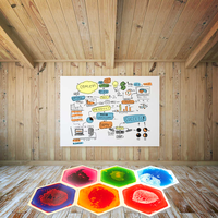 Tapis de sol en vinyle sensible non toxique pour enfants, nouveau, jouet sensoriel éducatif de jardin d'enfants
