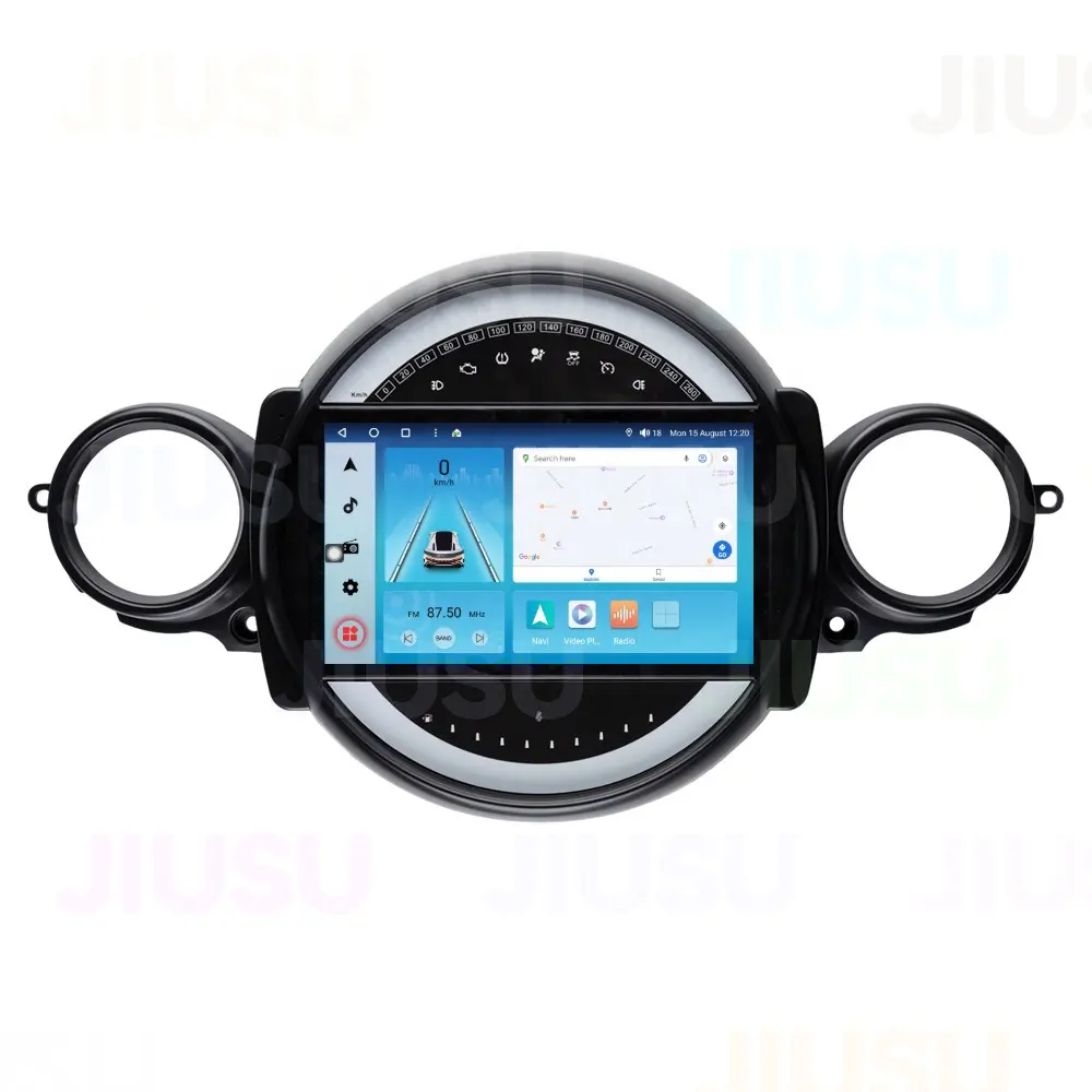 Dokunmatik ekran Android 12 araba radyo GPS navigasyon DVD OYNATICI Stereo multimedya ses sistemi Carplay ile BMW 2007-2011 MINI için