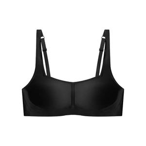 Sujetador de gel de una pieza cómodo, fino, sin costuras, de punto, con espalda en U, suave, transpirable, sin aros, para uso diario, copa 3/4, con almohadillas extraíbles - Product Image 4