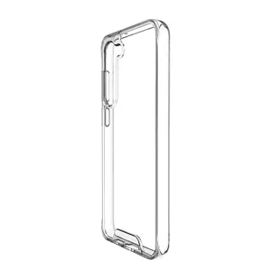 Crystal Clear hibrid mobil darbeye dayanıklı cep telefonu koruyucu Samsung kılıfı GALAXY S23