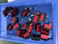Moteur servo numérique à couple élevé pour robots et systèmes de contrôle d'aéronefs RC avec télécommande, servo semi-métallique 35 kg pour modèles de voitures