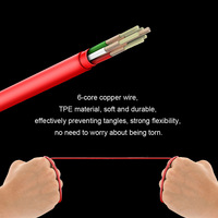 Headset Game, Game tanpa kabel baru 2024 Headset Universal untuk App le ponsel Android dengan mikrofon plastik sekali pakai kabel murah