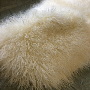 Coperta per bambini in lana d'agnello con tappeto in vera pelliccia pelosa al 100% di vendita calda - Product Image 2