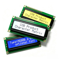 Afficheur LCD standard bleu/gris/jaune-vert 16x2 caractères STN positif/négatif 5.0V/3.3V avec rétroéclairage, module LCD