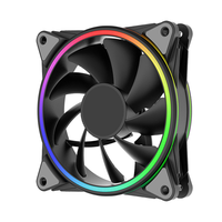 2025 nouveau Design grand ventilateur 120mm ARGB PC boîtier OEM refroidissement pour ordinateur jeu CPU refroidisseur coloré Air ARGB ventilateur