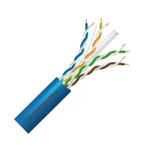 550MHz utp Cat6 Cat6a Lan cavo LSZH giacca con conduttore in rame 23awg