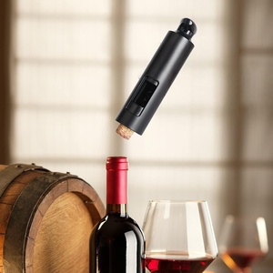 Tire-bouchon manuel portable Tik Tok très populaire, réutilisable, avec coupe-capsule pour bouteilles de vin - Product Image 4