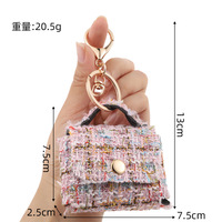 Pendentif Mini Sac de Luxe Léger Créatif Décoratif Porte-clés Pendentif Casque Audio Vente en Gros Chine Modèle 4.15.1