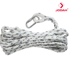 เชือกนิรภัยแบบดึงกลับอัตโนมัติ Delta Plus ความยาว 100 เมตร ทำจากโพลีเอไมด์และสแตนเลส ขนาด 14 มม. ความแข็งแรงสูง สำหรับป้องกันการตกจากที่สูง - Product Image 5