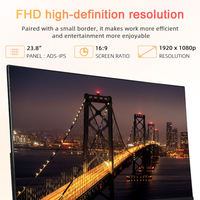 Monitor LED de escritorio curvo de 32 pulgadas 165Hz/144Hz 1080p Monitores para juegos 21,5/22/1K 2800R 24/27/2K Pantalla de computadora