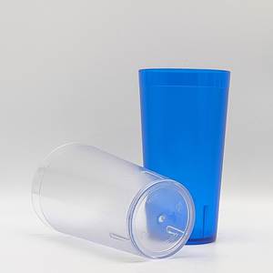Custom Color Logo 16oz Frosted <b>Plastic</b> Cup Translucent Matte Tumbler for Iced Drinks Juices - Product Image 2