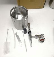 GB60101005 Vente à chaud Système de café nitro à froid en acier inoxydable 304 avec couvercle de cartouche en acier inoxydable
