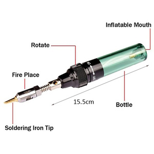 Celsius sans fil gaz butane fer à souder stylo à souder brûleur chalumeau avec pointe outil pour le soudage et le soudage - Product Image 6