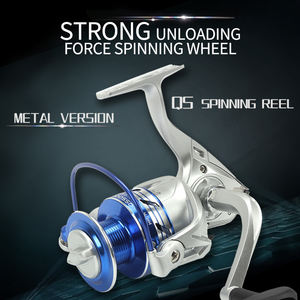 Carrete de Pesca TOP RIGHT QS-P1000-7000 de Gran Venta, Combo Económico de Caña y Carrete Giratorio para Agua Salada y Dulce, Baitcaster - Product Image 5