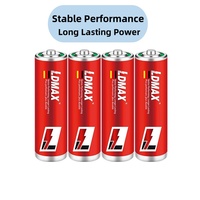 LDMAX CE 1,5 V AAA AA Batería de carbono de zinc Dry Cell Metal Jacket UM3 R6P AA Baterías primarias para juguetes de control remoto
