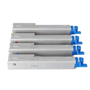 Cartucho de toner YuZhiQi 43460208 43460207 43460206 43460205 para toner OKI C3600 C3300 C3400 C3450 C3520 C3530 C3450