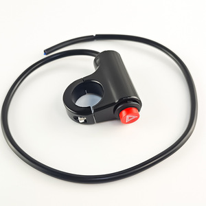 สวิตช์แฮนด์มอเตอร์ไซค์ Qiangye ปุ่มไฟฉุกเฉิน อุปกรณ์เสริมสำหรับการดัดแปลงแหล่งจ่ายไฟภายนอก - Product Image 1