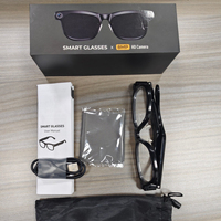 Lunettes Intelligentes M08T avec Caméra HD 8MP, Assistant Vocal IA, Traduction en Temps Réel, Appel Bluetooth, Contrôle Tactile, Lunettes Audio