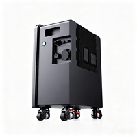 Système de stockage d'énergie intelligent à couplage CA avec batterie au lithium LiFePO4, contrôle IA, auto-chauffant, 4,60 kWh, protection IP65, résidentiel