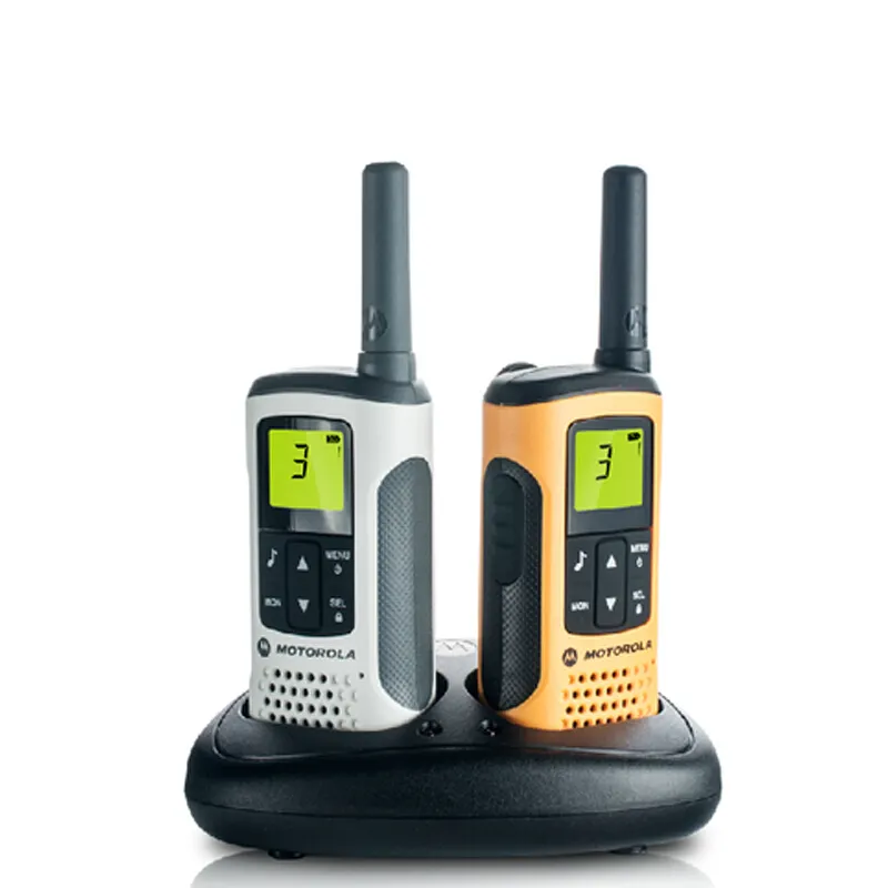 Écran LCD d'interphone Motorola TLKR-T50, 8 canaux et 6 kilomètres d'endurance la radio idéale pour les aventures en plein air T50
