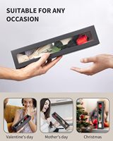 Rose éternelle à tige unique, bouquet de fleurs éternelles, coffret cadeau haut de gamme pour la Saint-Valentin, mariage, anniversaire, Noël, vente en gros