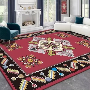 Tapis de luxe de style marocain pour <span class=keywords><strong>le</strong></span> salon, tapis de chambre, <span class=keywords><strong>hotel</strong></span> familial, tapis antiderapant lavable en machine - Product Image 2