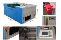 Máquina de Grabado Láser CNC de Sobremesa TRANSON para Cuero, Acrílico, Madera, Goma y Más - Refrigerada por Agua de Alta Calidad de Shandong