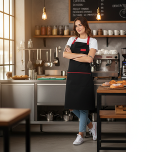 Grembiule Nero Rosso Cremisi - Product Image 3