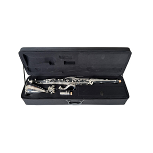 SEASOUND OEM <span class=keywords><strong>Clarinete</strong></span> <span class=keywords><strong>bajo</strong></span> de alta calidad JYCL304 18 Low E 18 Teclas plateadas Tono BB - Product Image 3