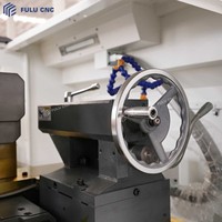 Tour à métaux CNC CK6163-1000, machine de tournage CNC à banc plat robuste