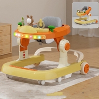 Andaderas para Bebés con Ruedas y Asiento 4 en 1, Andadera de Aprendizaje de Alta Calidad, Andadera para Sentarse y Ponerse de Pie, Andadera para Niños