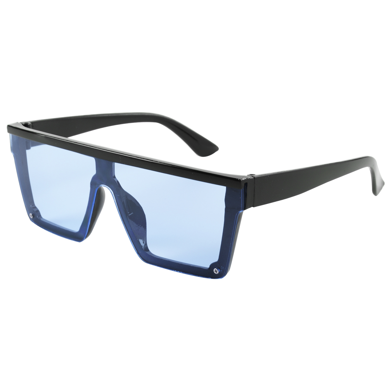 Black-framed sky blue film