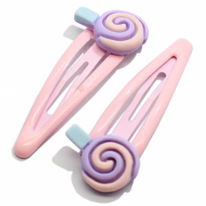 14*48มม.ขนมหวานรูปร่างเช่น Tiny Miniature ลูกปัด Hairpin สำหรับเด็ก/หญิง/ผู้หญิงทุกวันผมความงามตกแต่ง - Product Image 3