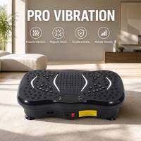 Plaque vibrante de massage corporel ultra-mince pour drainage lymphatique, 150 W max, poids utilisateur 200 kg
