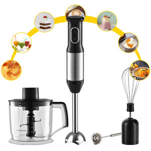 Mixeur plongeant électrique multifonctionnel en acier inoxydable 1200W à vitesse variable pour usage domestique (modèle allemand) - Product Image 2