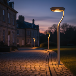 Nuova Lampada da Giardino LED Ornamentale Horizon <span class=keywords><strong>Lira</strong></span> con Grado di Protezione IP66 per Parcheggi e Cortili, Alta Efficienza, Garanzia di 5 Anni - Product Image 3