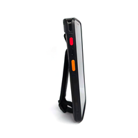 Handetec - Escáner de Código de Barras RFID Empresarial de 6 Pulgadas, PDA Portátil con Lector NFC Android, 4G, WiFi, GPS para Sistema de Gestión de Activos de Almacén
