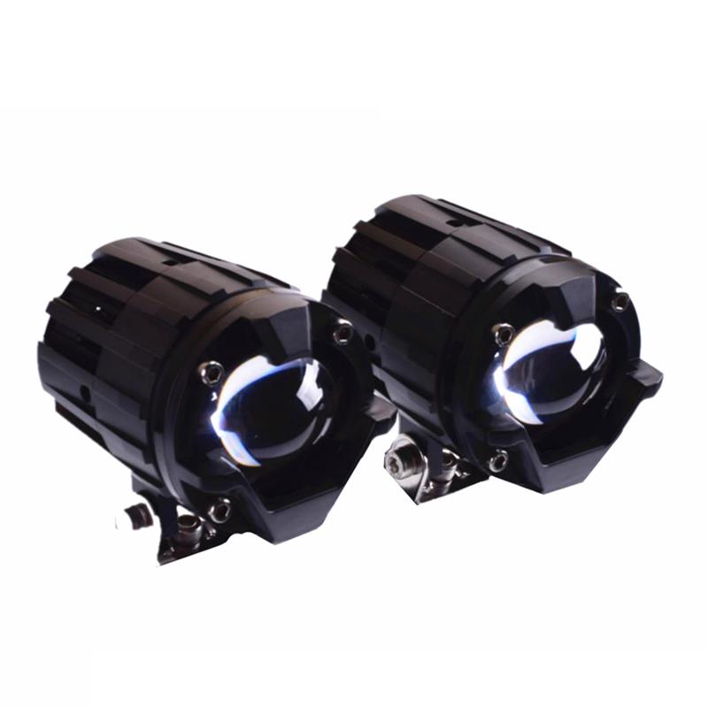 New Design M5 60W 6000LM Dual color Led mini driving light Auxiliary working Lights for Motorcycle & Auto lighting system