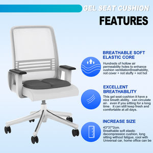 Anjuny Wholesale comfort soft Square honeycomb egg gel seat cushion gel sitter per sedia da ufficio <span class=keywords><strong>seggiolino</strong></span> <span class=keywords><strong>auto</strong></span> - Product Image 6