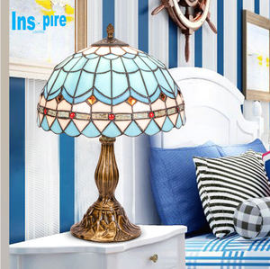 Industrial <span class=keywords><strong>Tiffany</strong></span> fixture light flower CRYSTAL tinted <span class=keywords><strong>Tiffany</strong></span> fixture light s table for household decors - Product Image 3