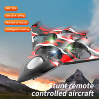 Nouveauté : Avion RC 2.4G pour débutants, drone de voltige télécommandé avec fonction de vol stationnaire automatique, jouet avion de chasse pour enfants