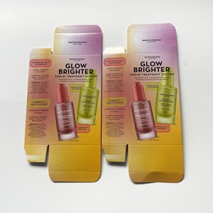 Boîte d'emballage en papier recyclé avec finition gaufrée et laminée brillante pour crème pour les yeux, crème pour le <span class=keywords><strong>visage</strong></span>, <span class=keywords><strong>lotion</strong></span>, <span class=keywords><strong>tonique</strong></span> et <span class=keywords><strong>tonique</strong></span> - Product Image 3